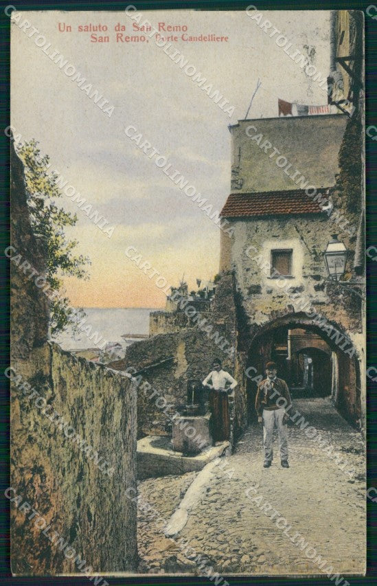 Imperia Sanremo Porta Candelieri  Cartolina ZG2999 – fronte