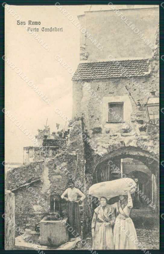 Imperia Sanremo Porta Candelieri  Cartolina ZG3003 – fronte