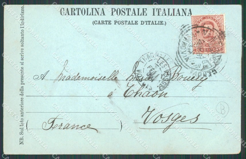 Imperia Sanremo Chiaro di Luna Cartolina ZG3014 – retro