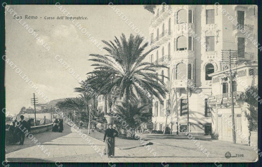 Imperia Sanremo PIEGHINA Cartolina ZG3042 – fronte