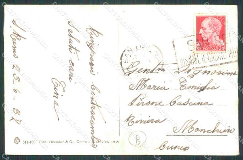 Imperia Sanremo Cartolina ZG3045 – retro