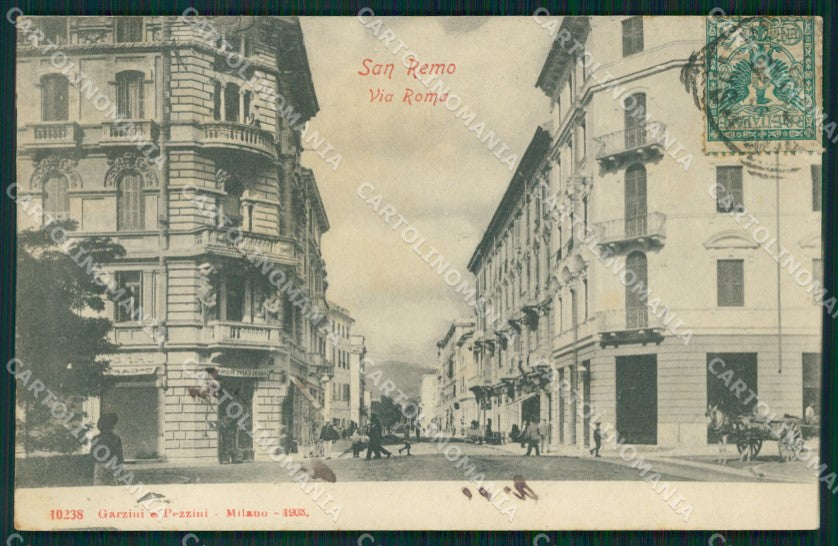 Imperia Sanremo Cartolina ZG3048 – fronte