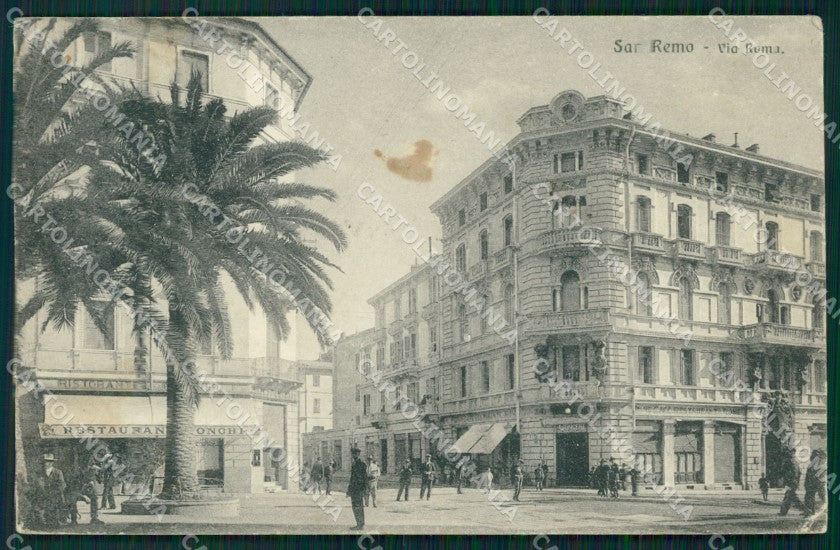 Imperia Sanremo MACCHIA Cartolina ZG3050 – fronte