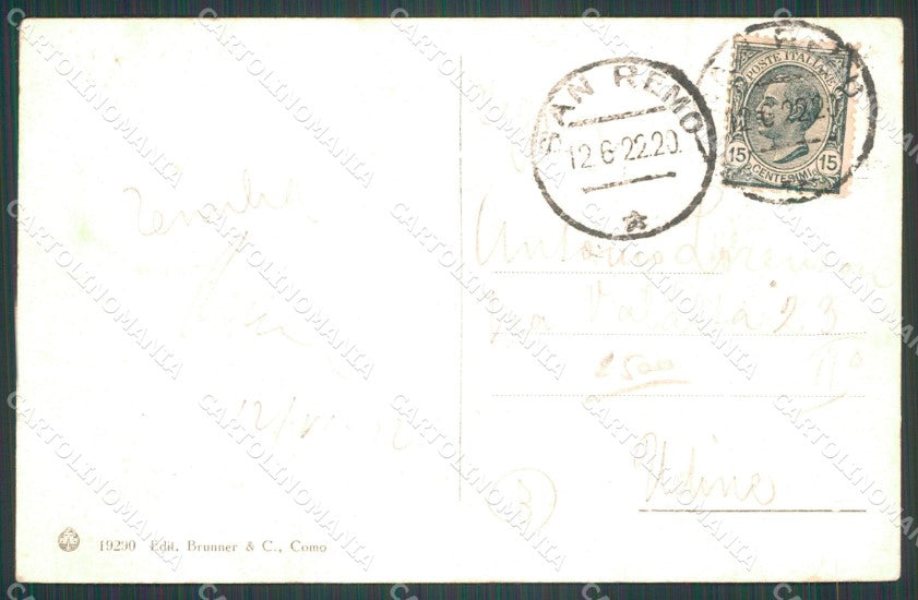 Imperia Sanremo MACCHIA Cartolina ZG3050 – retro