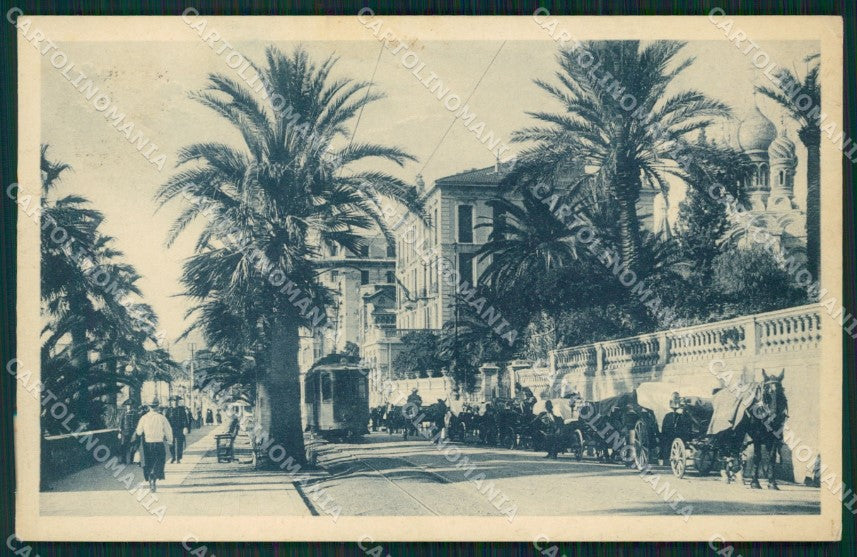 Imperia Sanremo Tram Carrozze Cartolina ZG3070 – fronte