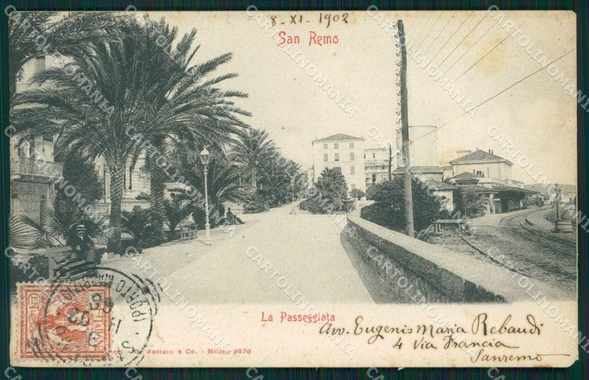 Imperia Sanremo Cartolina ZG3071 – fronte
