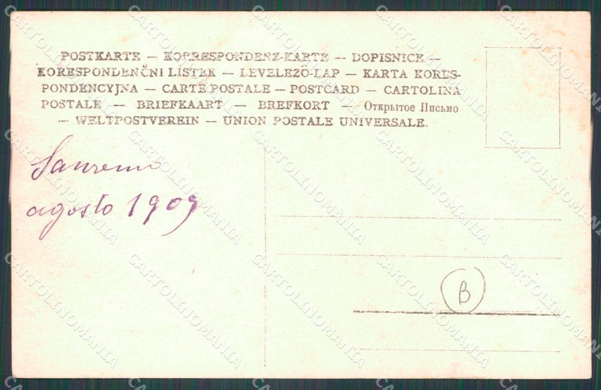 Imperia Sanremo Foto Cartolina ZG3082 – retro