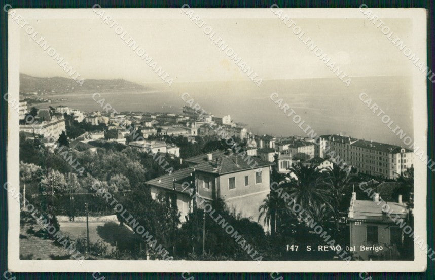 Imperia Sanremo Berigo Foto Cartolina ZG3103 – fronte