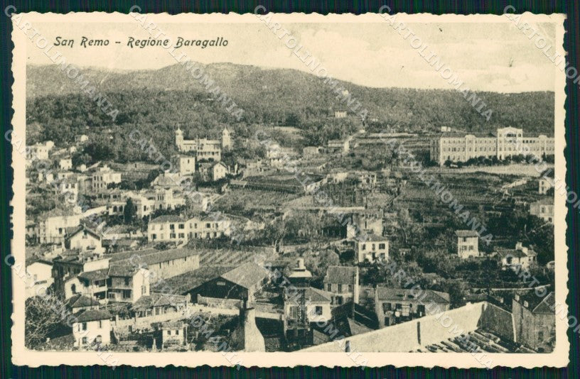 Imperia Sanremo Regione Baragallo Foto Cartolina ZG3107 – fronte