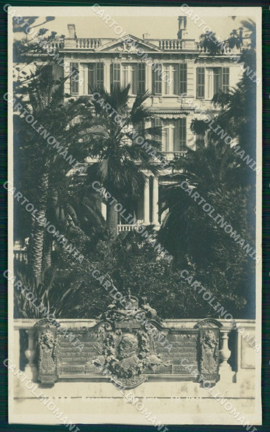 Imperia Sanremo Villa Zirio Foto Cartolina ZG3108 – fronte