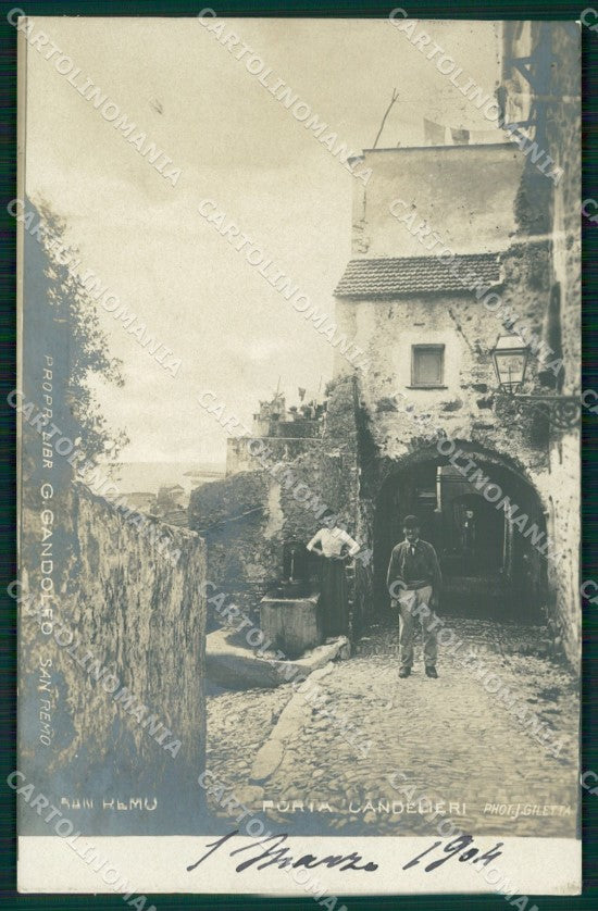 Imperia Sanremo Porta Candelieri  Foto Cartolina ZG3132 – fronte
