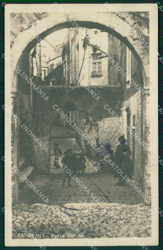 Imperia Sanremo Città Vecchia STRAPPINO Foto Cartolina ZG3133 – fronte