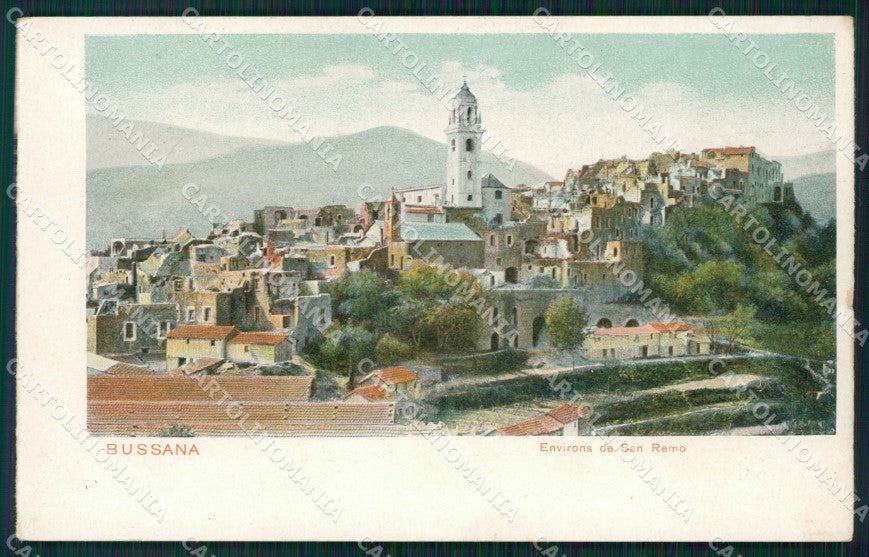 Imperia Sanremo Bussana RETRO BIANCO Cartolina ZG3141 – fronte