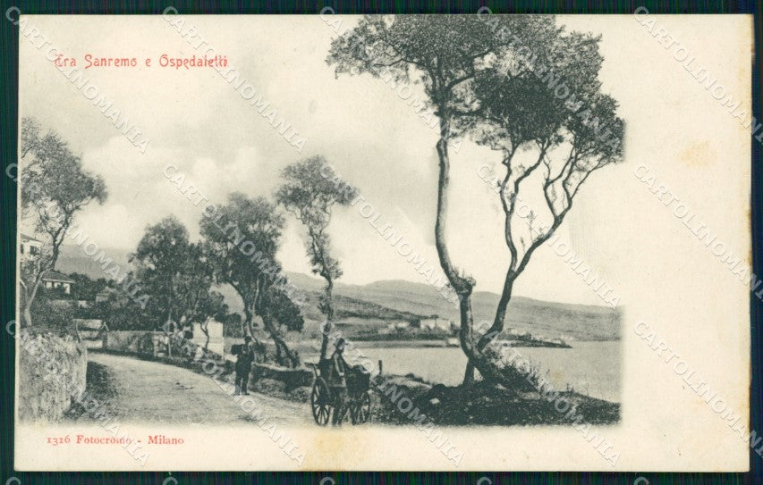 Imperia Sanremo Ospedaletti SCOLLATA Cartolina ZG3144 – fronte
