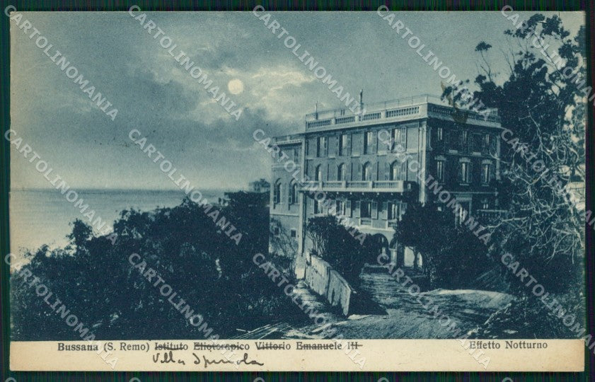Imperia Sanremo Bussana Chiaro di Luna Cartolina ZG3148 – fronte