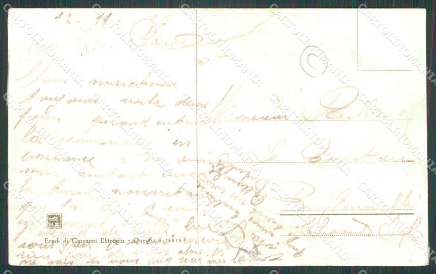 Imperia Oneglia PIEGA Cartolina ZG3160 – retro
