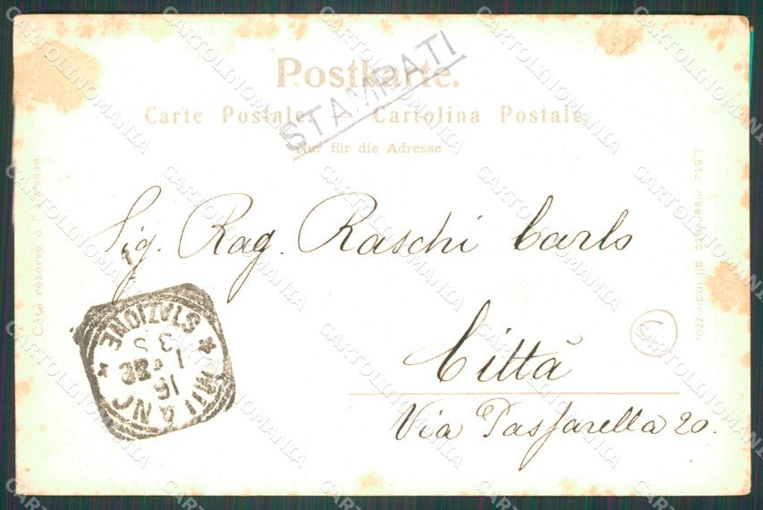 Imperia Sanremo Mercato Cartolina ZG3162 – retro