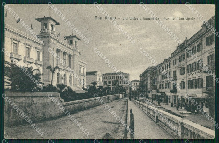 Imperia Sanremo Casinò Municipale Cartolina ZG3164 – fronte