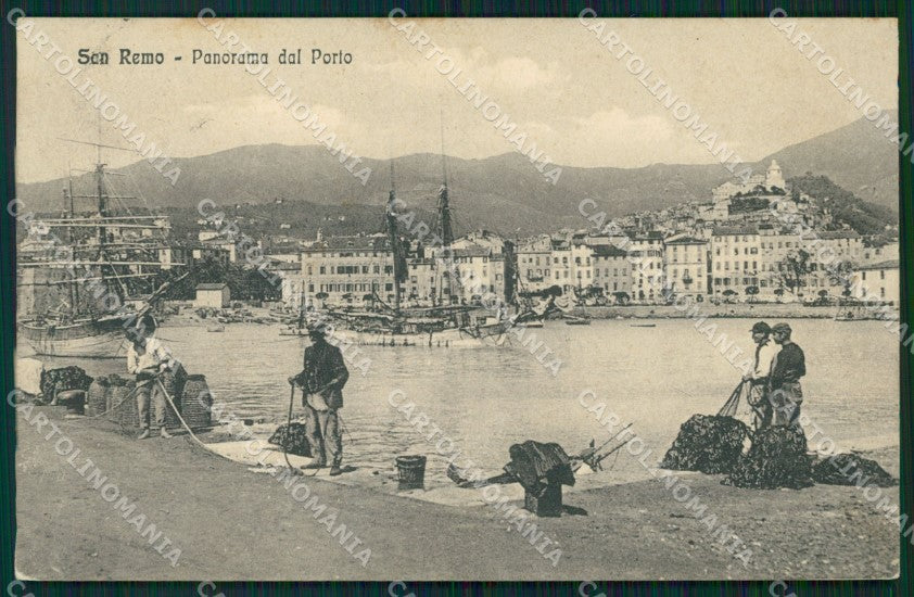 Imperia Sanremo Barche Pescatori Cartolina ZG3167 – fronte
