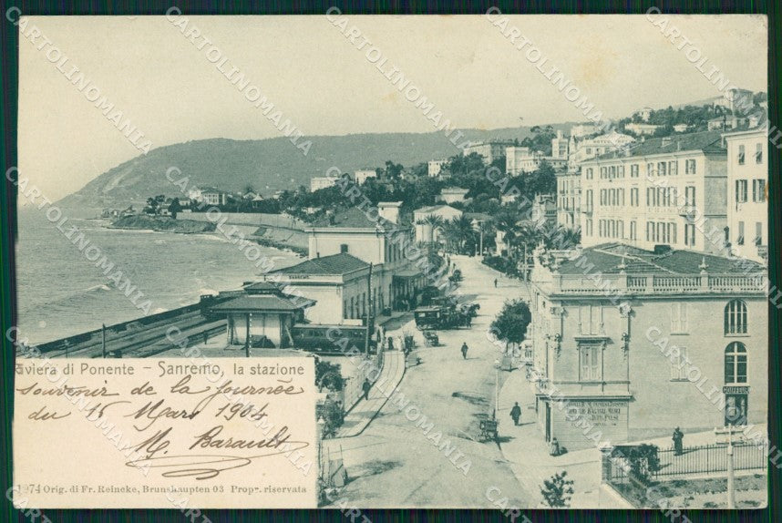 Imperia Sanremo Stazione Cartolina ZG3168 – fronte