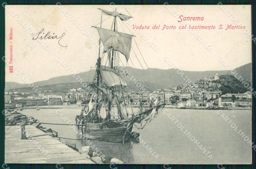 Imperia Sanremo Bastimento San Martino Cartolina ZG3171 – fronte