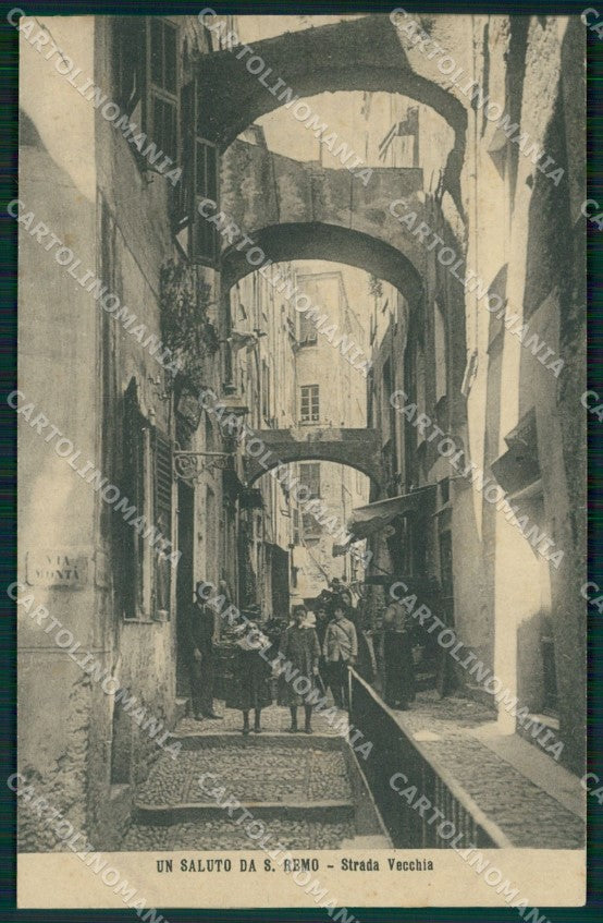 Imperia Sanremo Città Vecchia Cartolina ZG3177 – fronte
