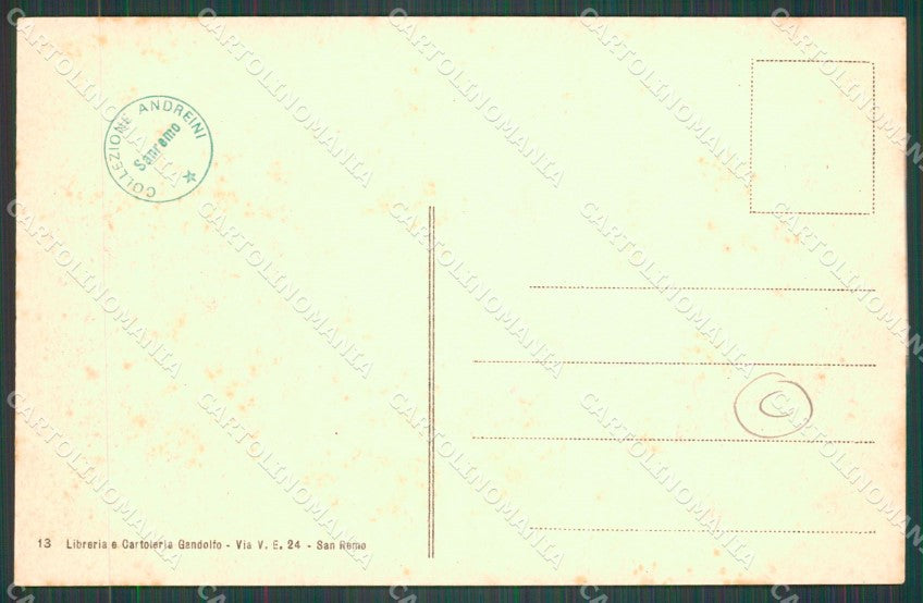 Imperia Sanremo Città Vecchia Cartolina ZG3177 – retro