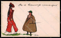Artist Signed L Thackeray Fashion Lady Tuck serie 275-8 ABRADED cartolina ZG3186 – fronte