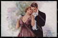 Artist Signed T. Corbella Romantic Couple Art Deco serie 234-5 pc ZG3235 – fronte