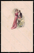 Artist Signed T. Corbella Romantic Couple Art Deco serie 225M-1 pc ZG3299 – fronte