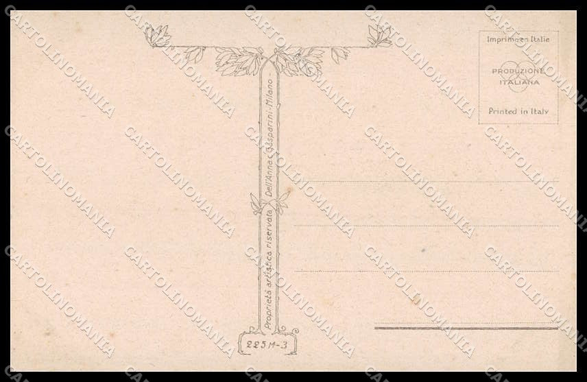 Artist Signed T. Corbella Romantic Couple Art Deco serie 225M-3 pc ZG3301 – retro