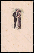 Artist Signed T. Corbella Romantic Couple Art Deco serie 225M-4 pc ZG3302 – fronte