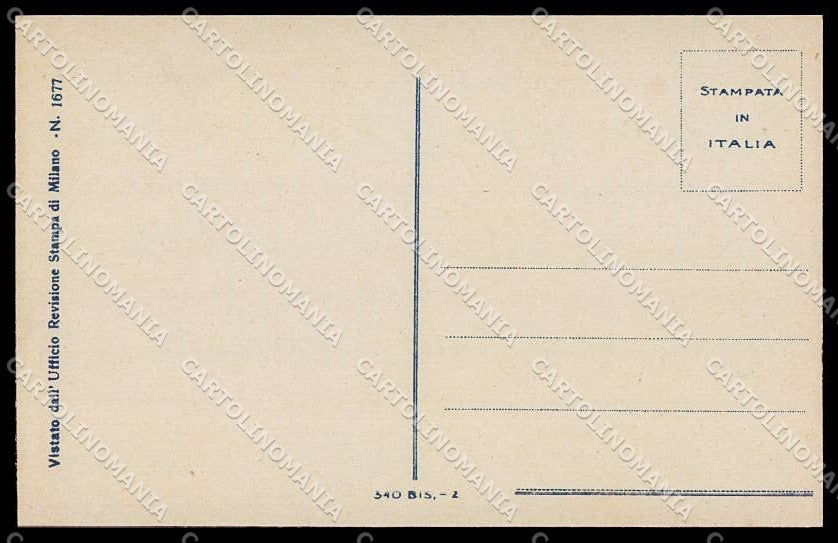 Artist Signed Guerzoni Romantic Couple serie 340bis-2 pc ZG3349 – retro