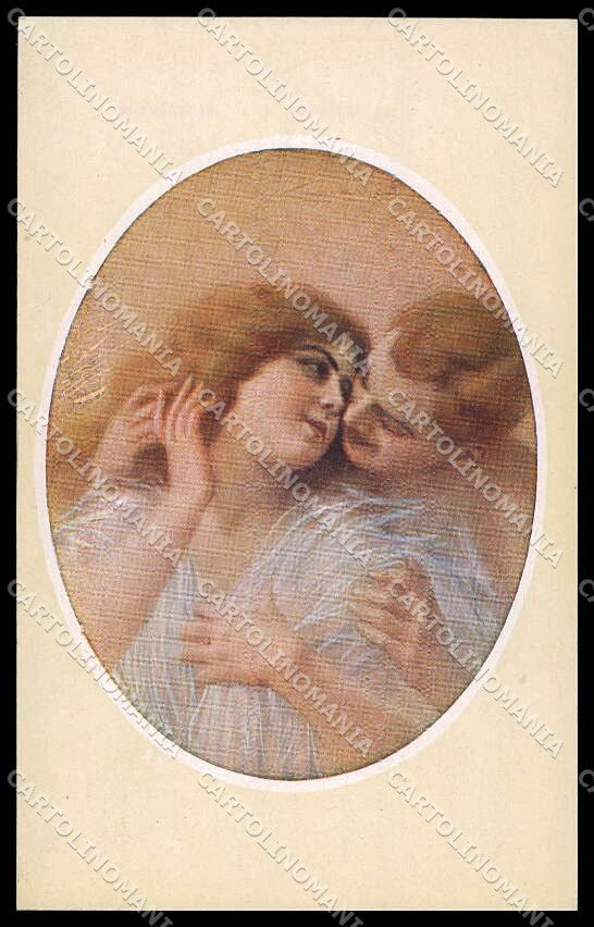 Artist Signed Guerzoni Romantic Couple serie 340bis-6 pc ZG3351 – fronte