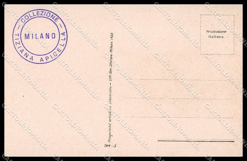 Artist Signed L. Bompard Glamour Fashion Lady Art Deco serie 914-5 pc ZG3421 – retro