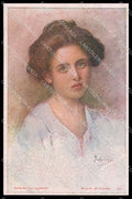 Artist Signed Banthriampe Lady Beaute de Corfou Greece serie 155 pc ZG3483 – fronte