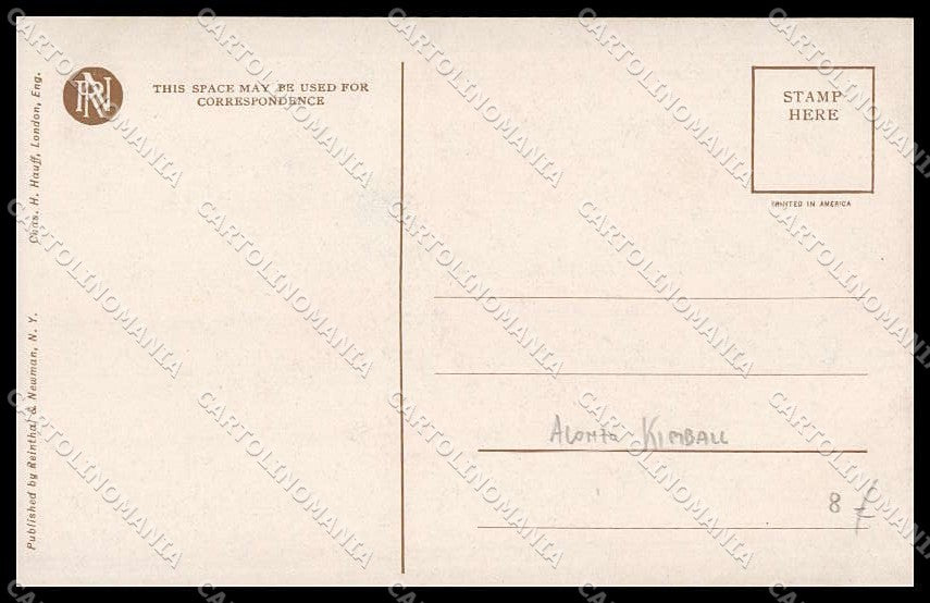 Artist Signed Alonzo Kimball Lady The Tie That Binds Reinthal Newman pc ZG3485 – retro