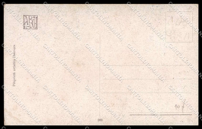 Artist Signed Crotta Fashion Lady Satiro serie 289 pc ZG3489 – retro