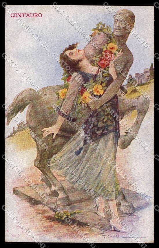 Artist Signed Crotta Fashion Lady Centauro serie 289 pc ZG3490 – fronte