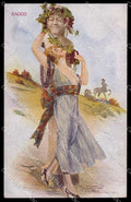 Artist Signed Crotta Fashion Lady Bacco serie 289 pc ZG3493 – fronte