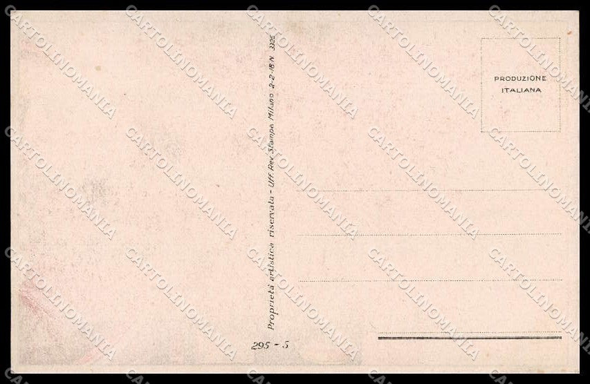 Artist Signed A. Giannetti Romantic Couple Art Deco serie 295-5 pc ZG3548 – retro