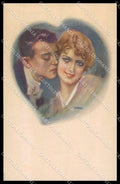 Artist Signed L. Metlicovitz Romantic Couple Art Deco serie 103-1 pc ZG3551 – fronte