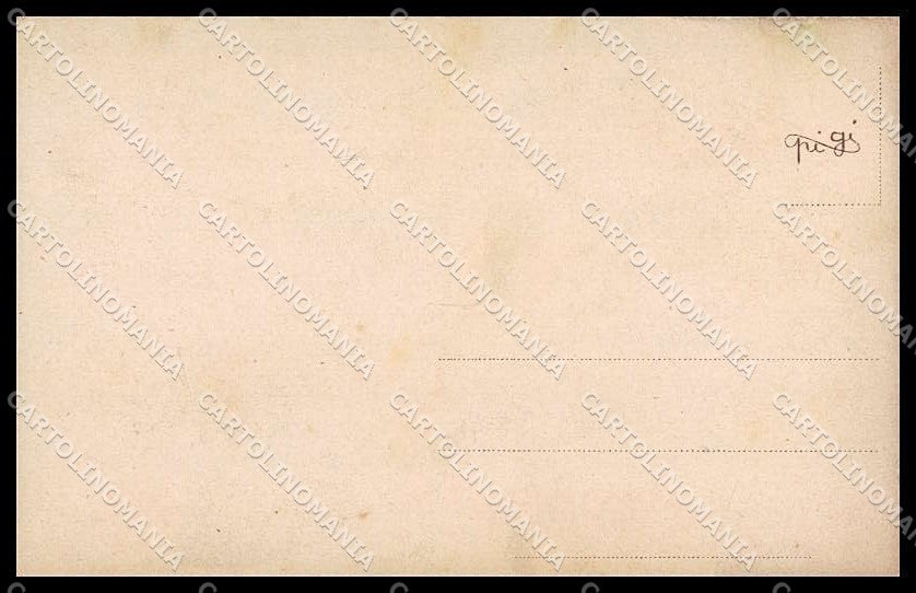Artist Signed Piattoli Pigi Oh Pardon ! comic pc ZG3774 – retro