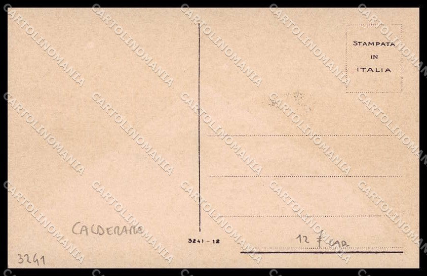 Artist Signed Calderara Risque Lady Tights Donnina serie 3241-12 pc ZG3807 – retro