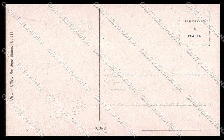 Artist Signed Calderara Fashion Lady Art Deco serie 3338-5 CREASED pc ZG3824 – retro