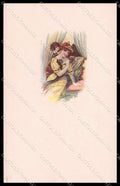Artist Signed San Marco Romantic Couple Lady Art Deco serie 892M-2 pc ZG3833 – fronte