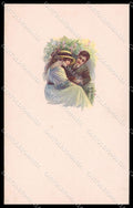 Artist Signed San Marco Romantic Couple Lady Art Deco serie 892M-1 pc ZG3835 – fronte