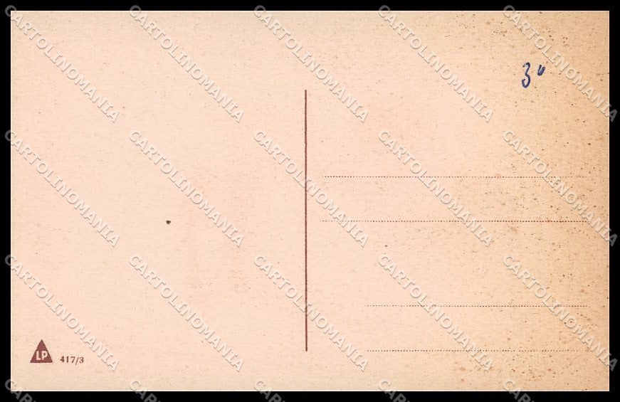 Artist Signed Romantic Couple Lady Art Deco LP serie 417-3 pc ZG3839 – retro