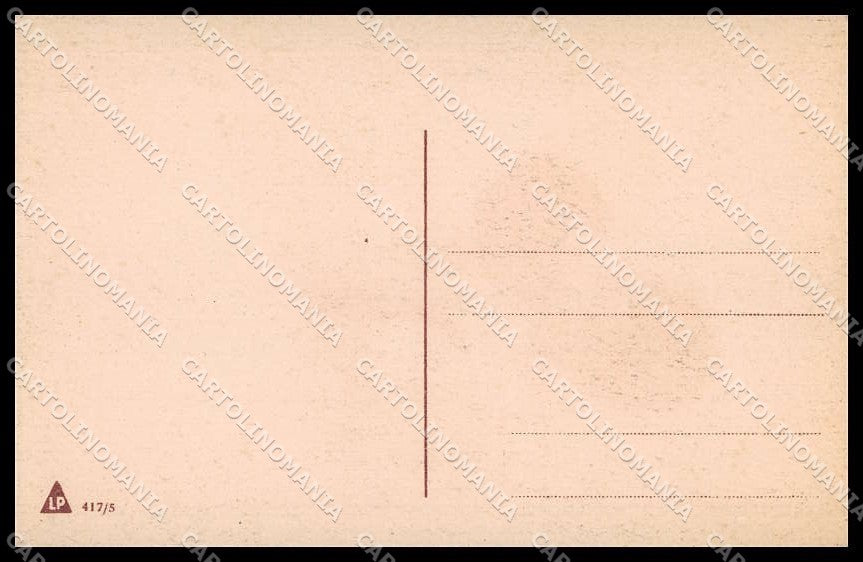 Artist Signed Romantic Couple Lady Art Deco LP serie 417-5 pc ZG3841 – retro