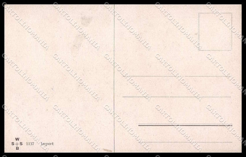 Artist Signed Usabal Lady La Belle Victorieuse WSSB serie 1137 pc ZG3886 – retro